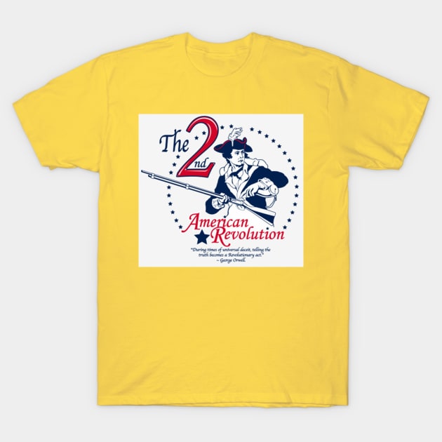 American Revolution T-Shirt by larsbeelzebubart